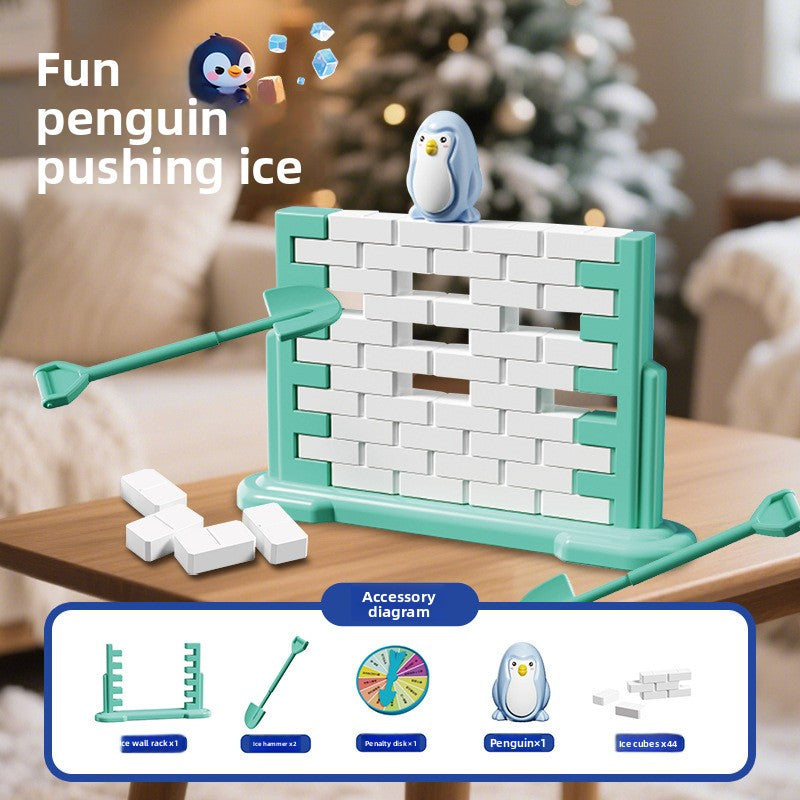 Interactive Penguin Ice Breaking Board Game for Kids