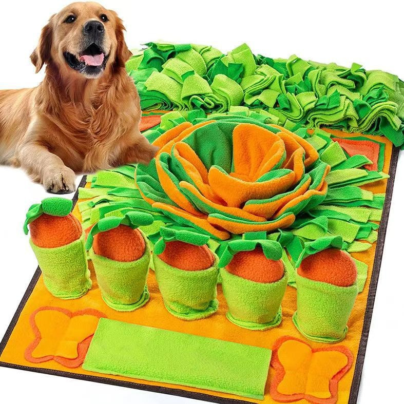 Interactive Pet Foraging Mat Slow Feeder Puzzle Toy