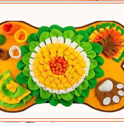 Interactive Pet Foraging Mat Slow Feeder Puzzle Toy