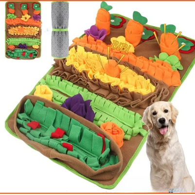 Interactive Pet Foraging Mat Slow Feeder Puzzle Toy