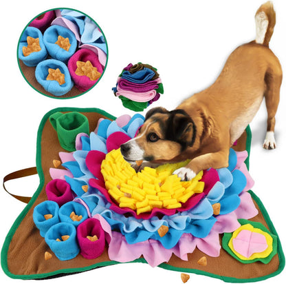 Interactive Pet Sniffing Mat Feeding Pad Training Toy