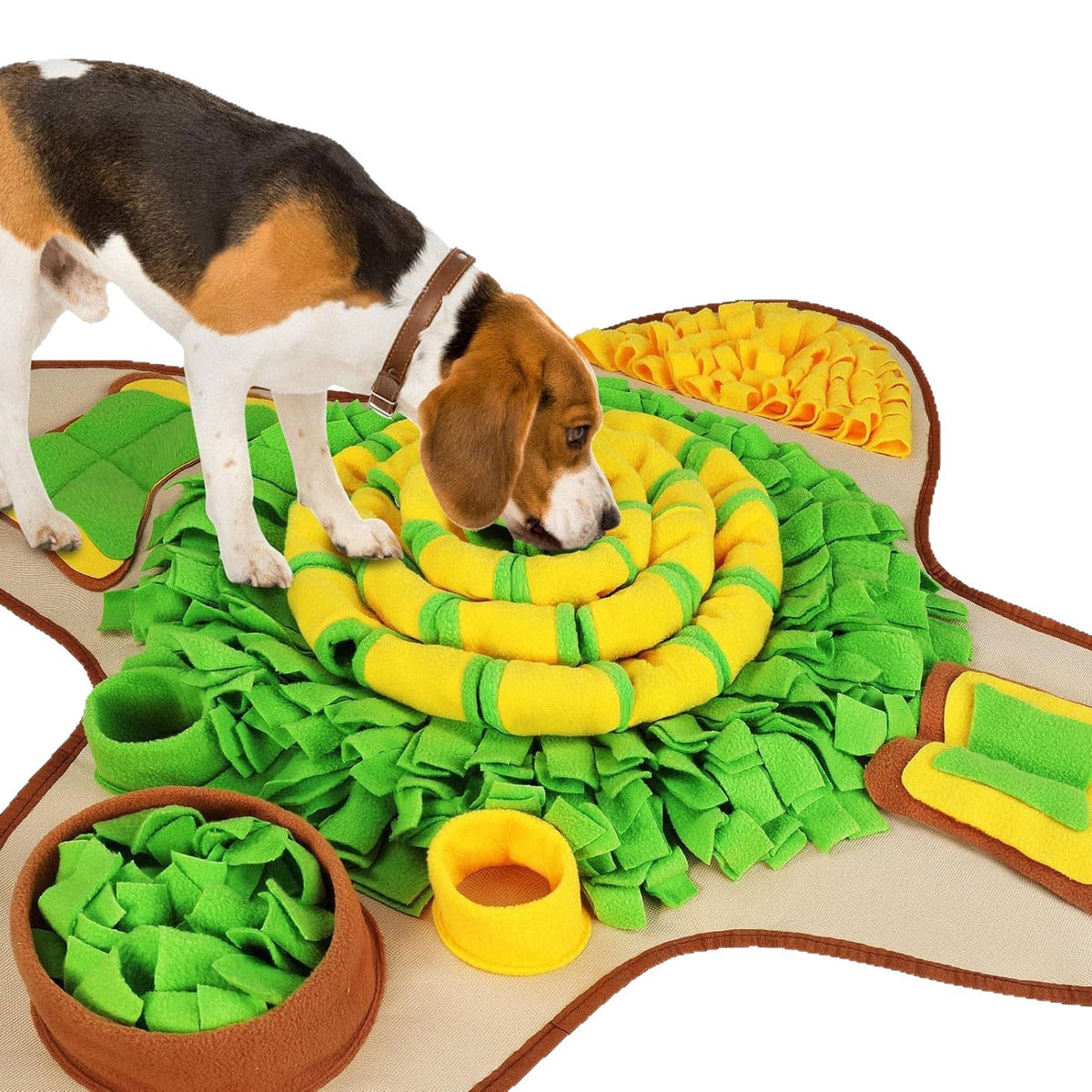 Interactive Pet Sniffing Mat Feeding Pad Training Toy