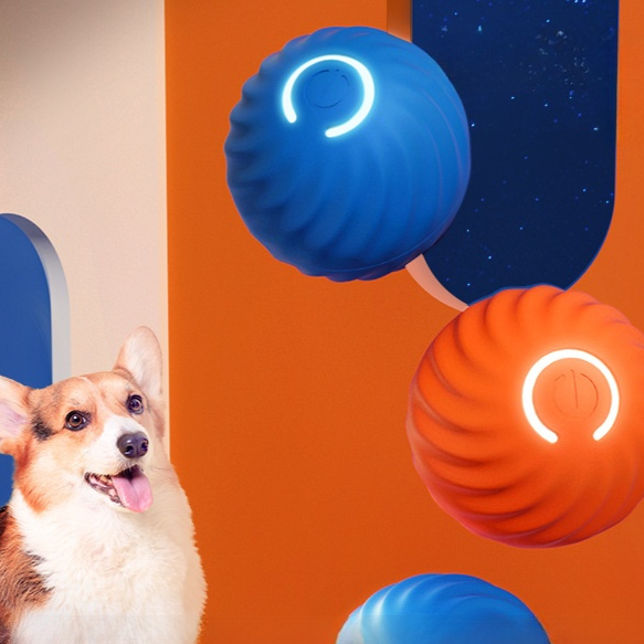 Interactive Pet Toy Ball with Gravity Bounce