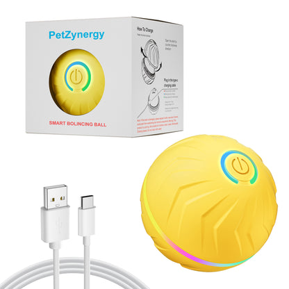 Interactive Pet Toy Ball with Gravity Bounce