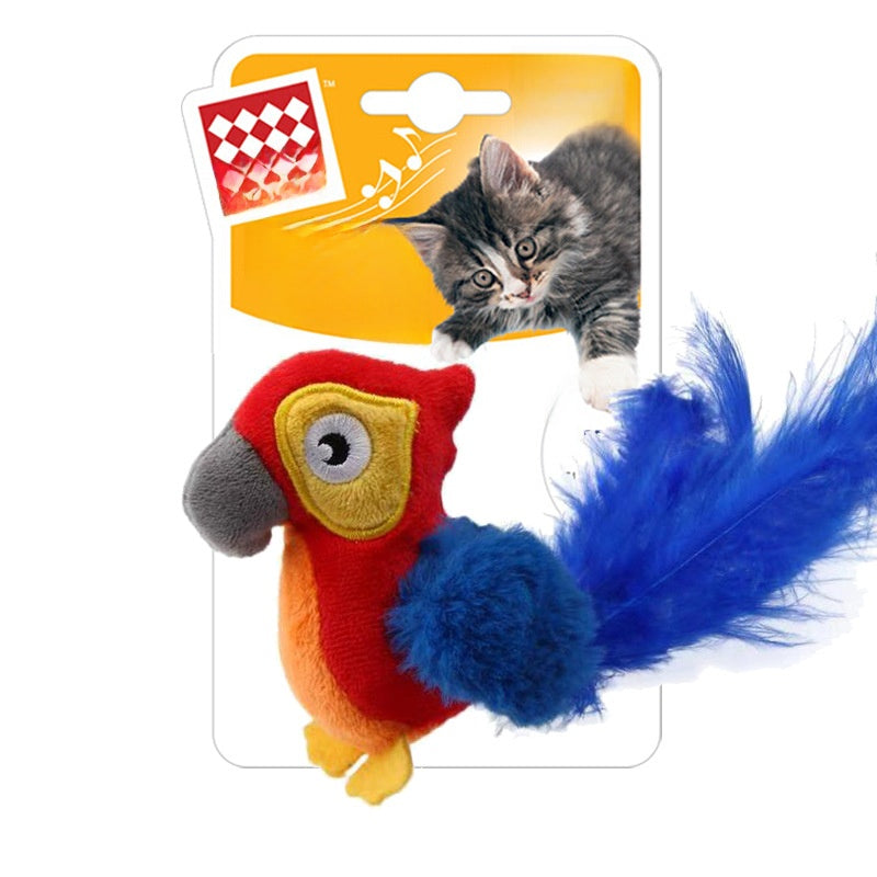 Interactive Plush Cat Toys with Sound
