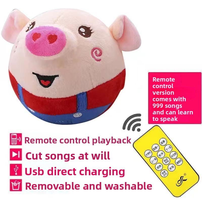 Interactive Plush Talking Pig Toy