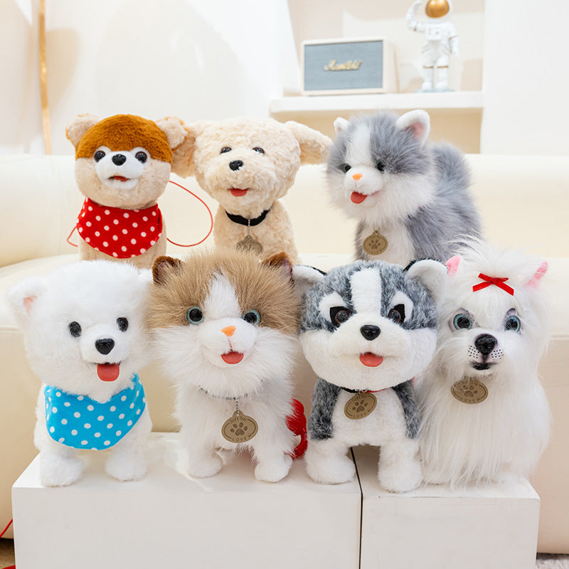 Interactive Plush Toy Dog