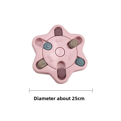 Interactive Puzzle Slow Feeder Dog Bowl