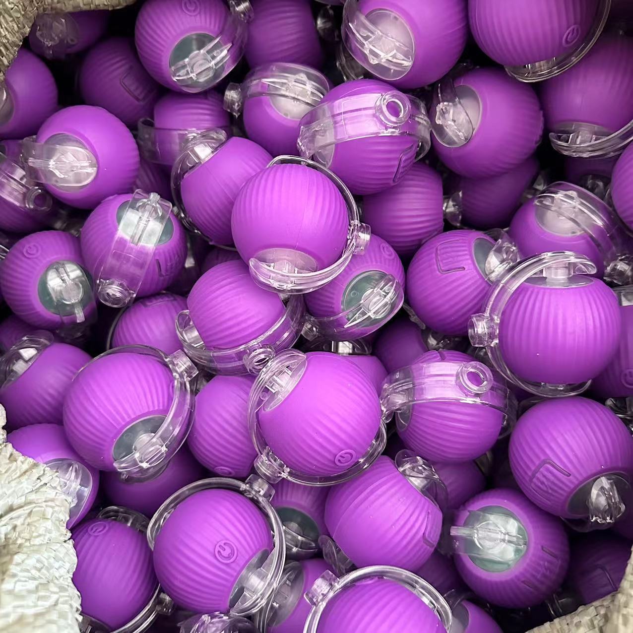 Interactive Silicone Pet Toy Ball with Rope
