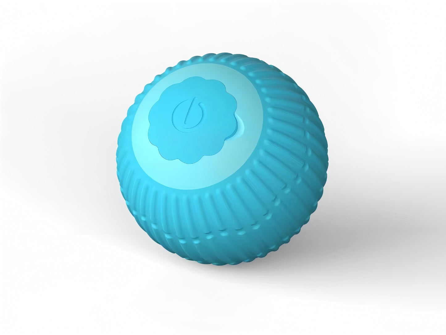 Interactive Silicone Pet Toy Ball with Rope