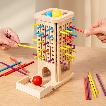 Interactive stick-drawing toy