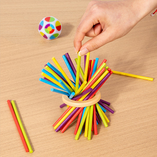 Interactive stick-drawing toy