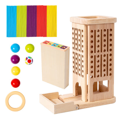Interactive stick-drawing toy