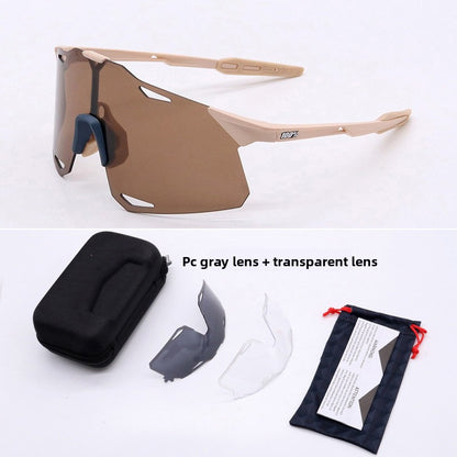 Interchangeable Lens Sports Sunglasses for Cycling and Outdoor Activities