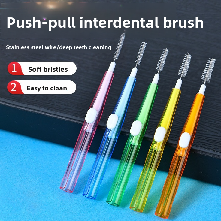 Interdental Brush I-Type Push