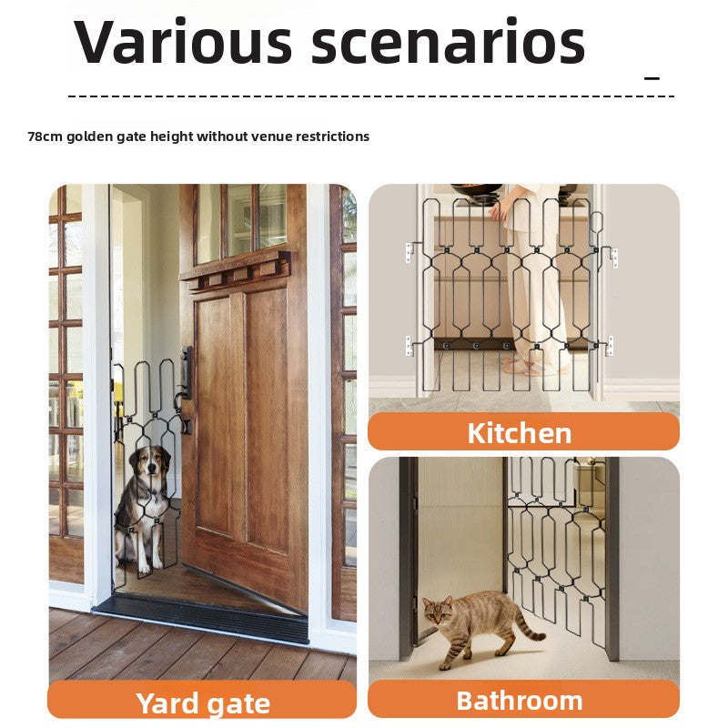 Interior and exterior partitioned stairwell entrance