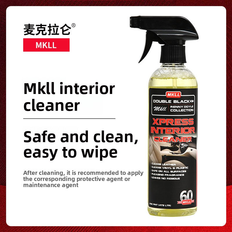Interior Plastic Leather Cleaner Care Solution