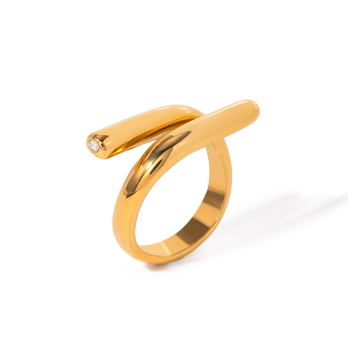 Interlocking Open Ring