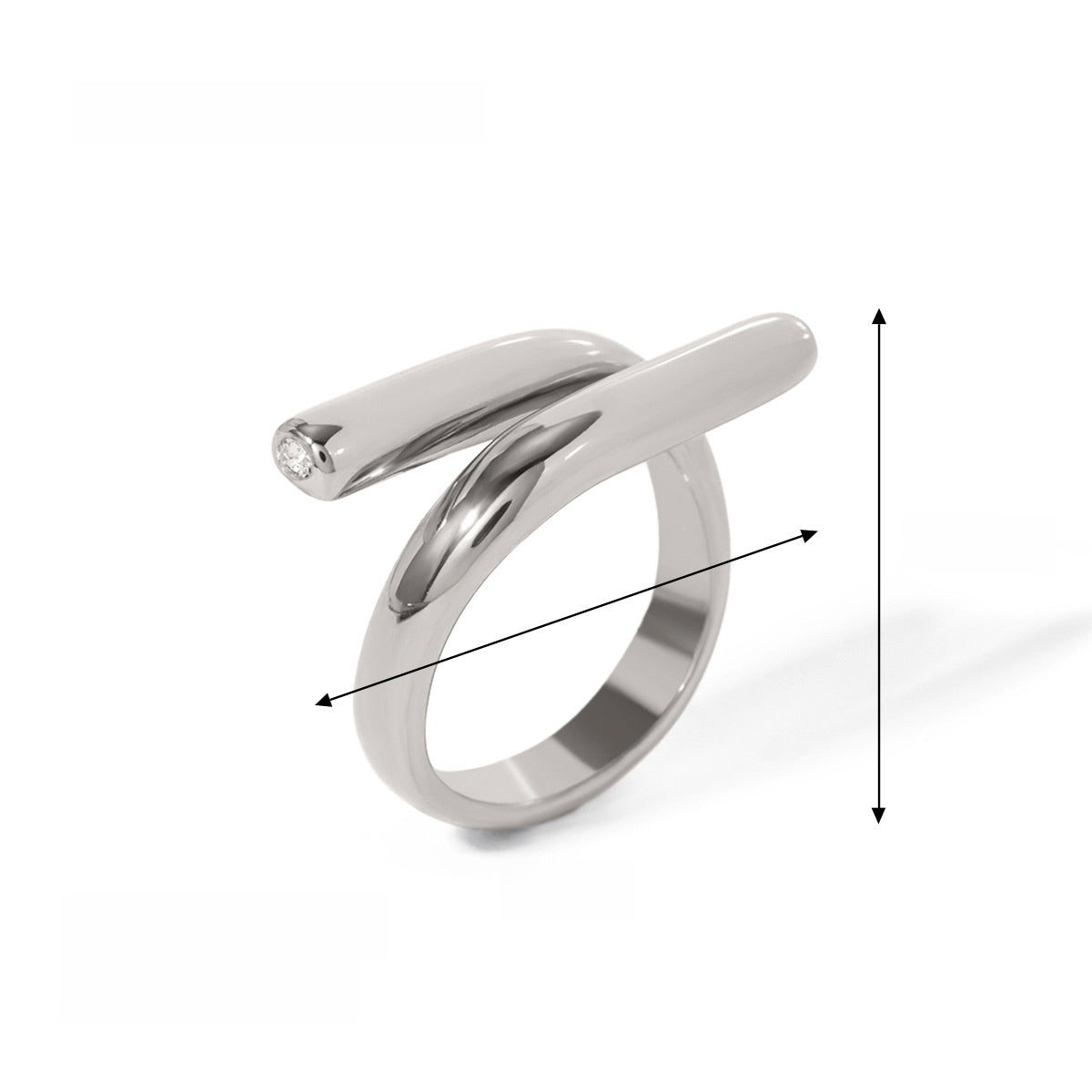 Interlocking Open Ring