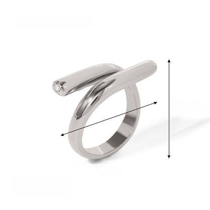 Interlocking Open Ring