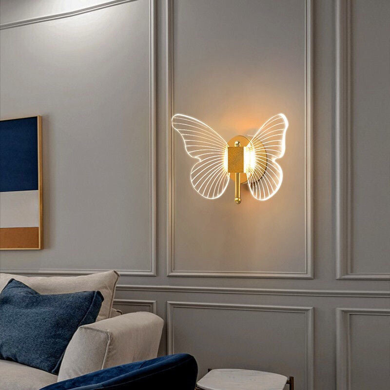 Internet-famous butterfly chandelier