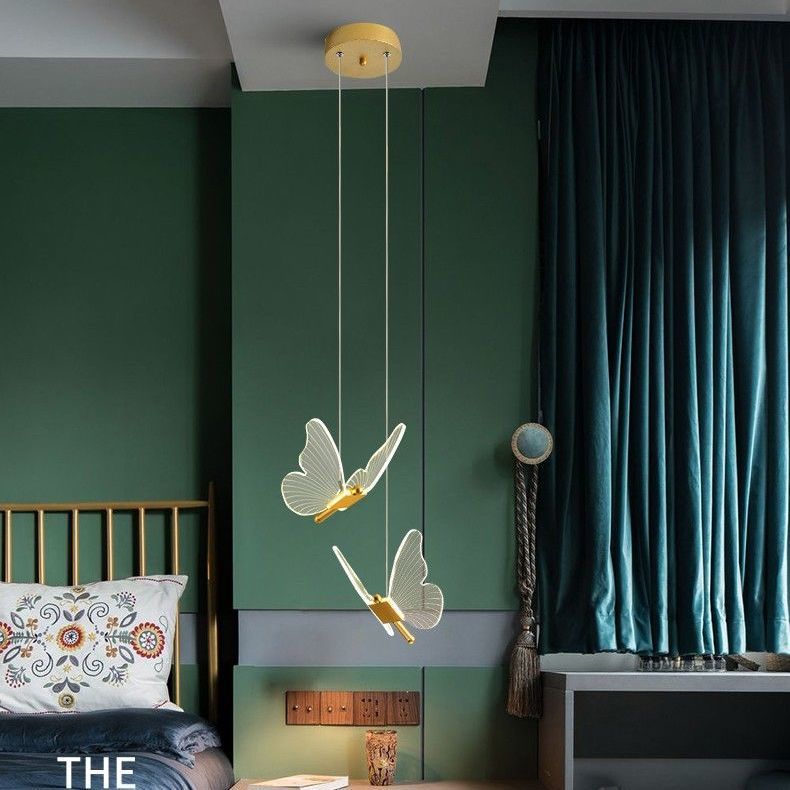 Internet-famous butterfly chandelier