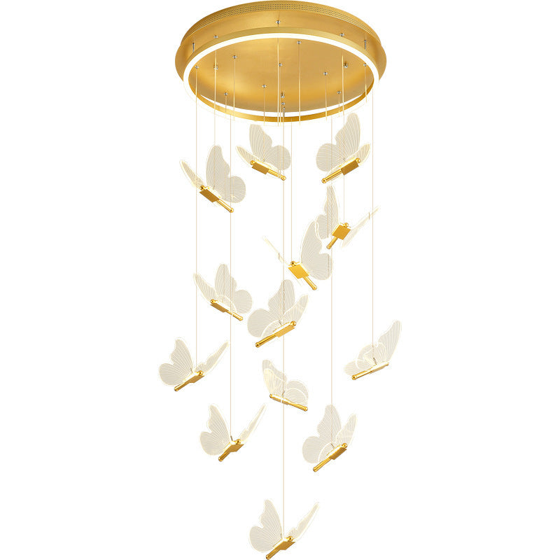 Internet-famous butterfly chandelier
