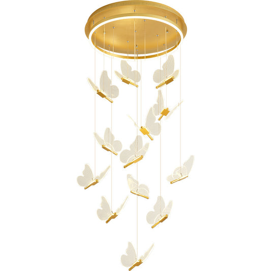 Internet-famous butterfly chandelier
