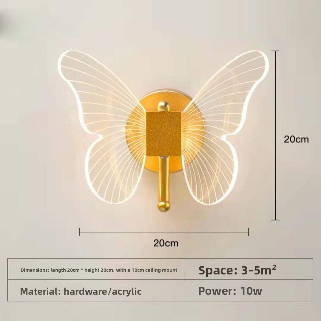 Internet-famous butterfly chandelier