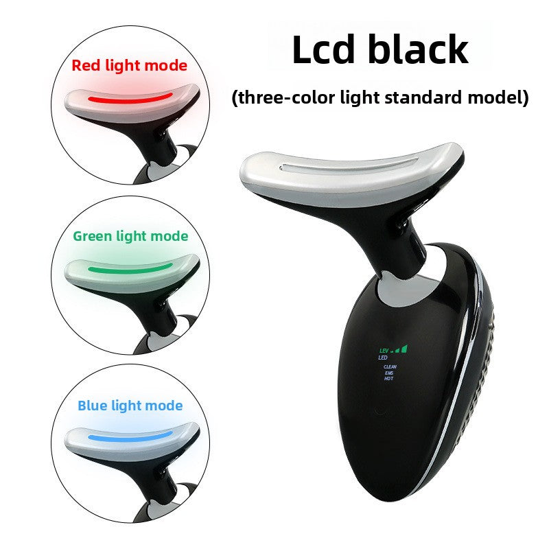 Introduce a massage device to reduce nasolabial folds on the face