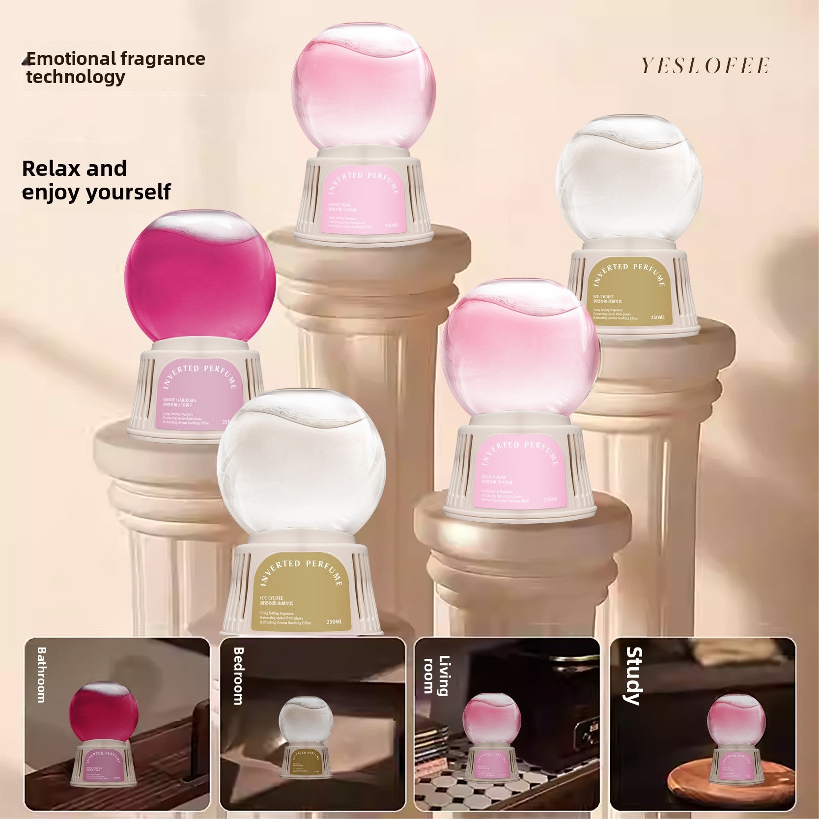 Inverted Aromatherapy Liquid Air Freshener