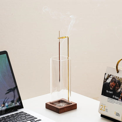Inverted Incense Burner with Yoga Timer