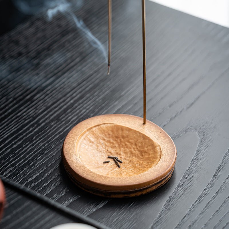 Inverted incense holder