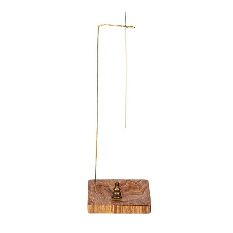 Inverted incense holder