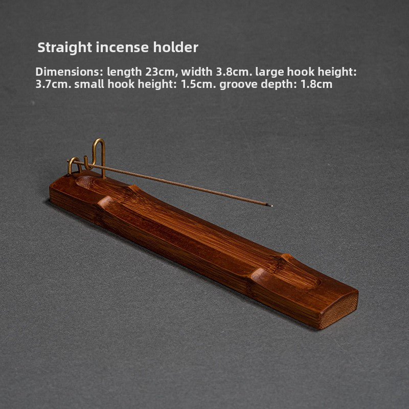 Inverted incense holder