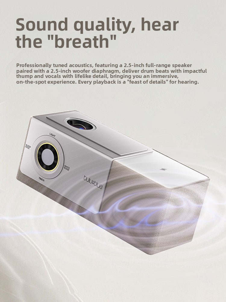 Inverted screen lyrics Bluetooth speaker