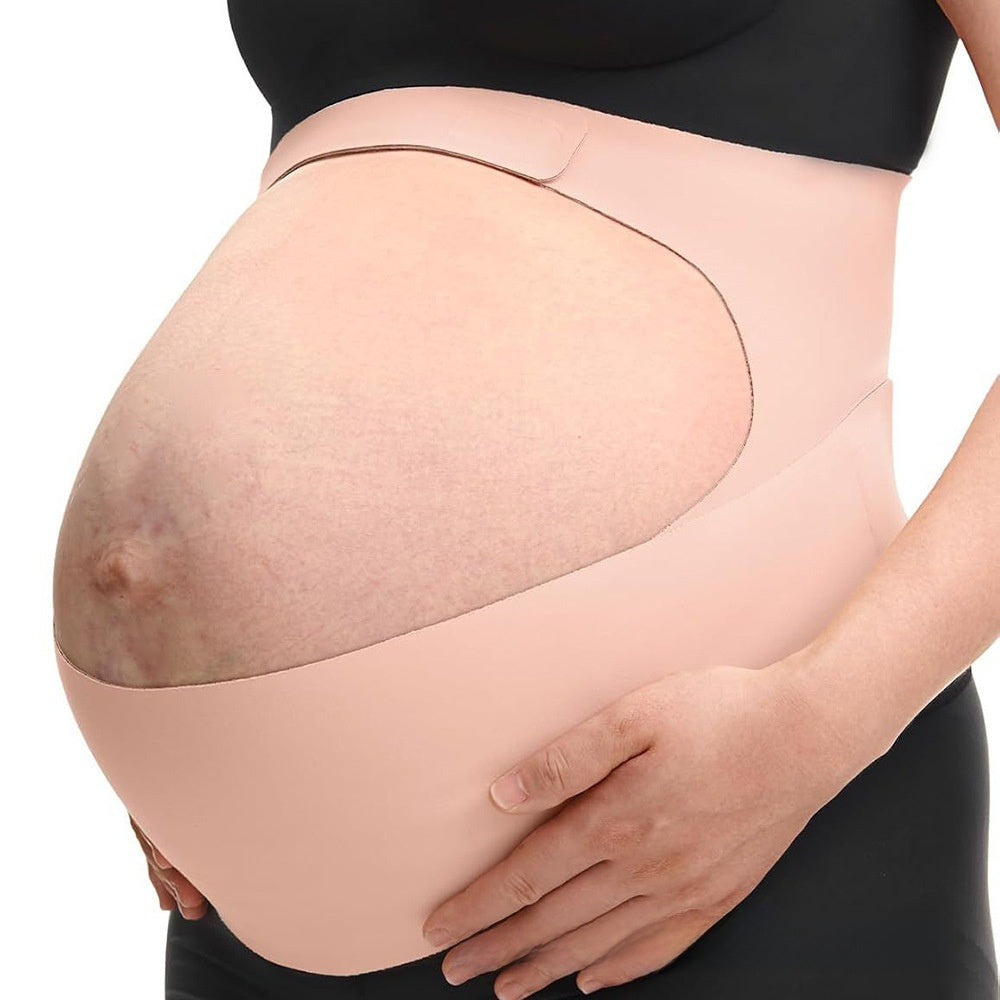 Invisible abdominal support belt