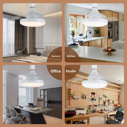 Invisible Blade Ceiling Fan with LED Light
