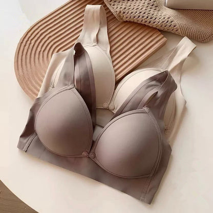 Invisible breastfeeding bra for mothers