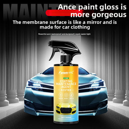 Invisible car clothes maintenance liquid