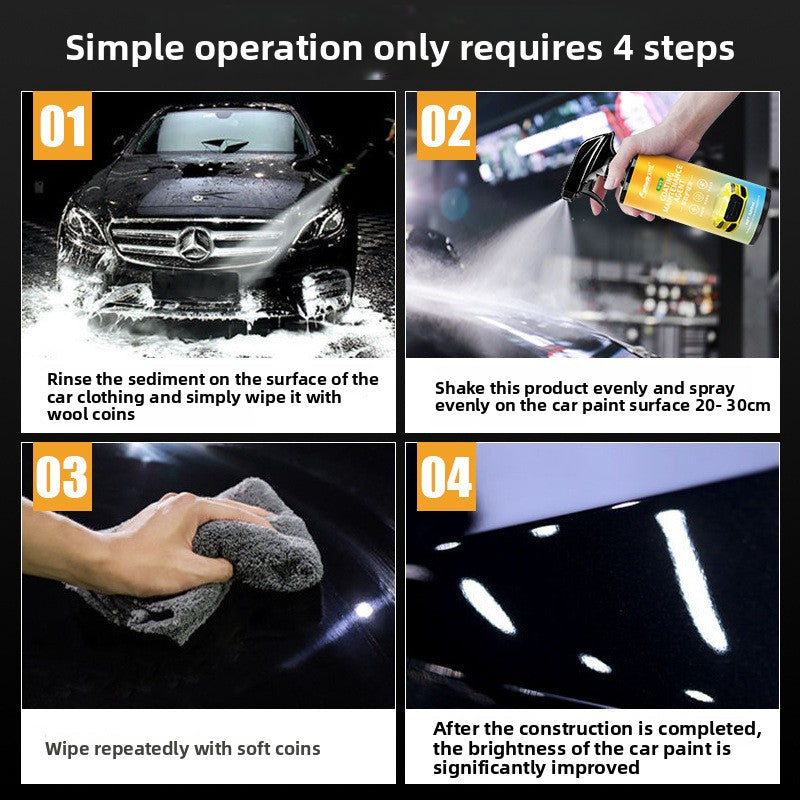 Invisible car clothes maintenance liquid