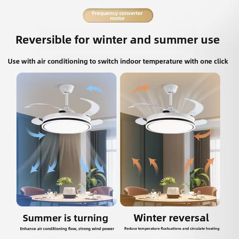 Invisible Ceiling Fan Light