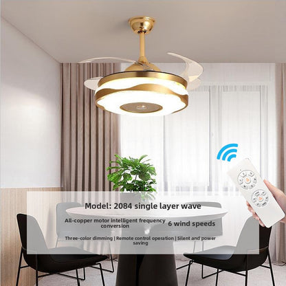 Invisible Ceiling Fan Light