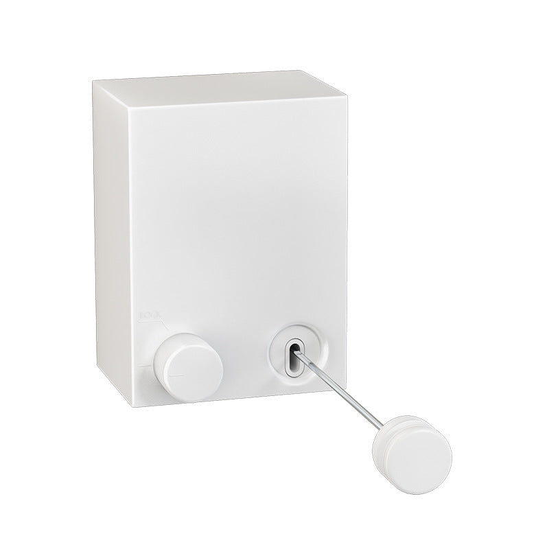 Invisible clothes drying rack