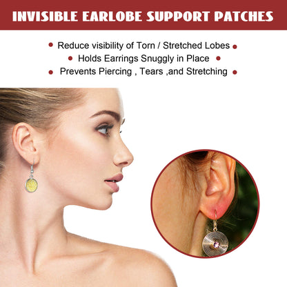 Invisible Earlobe Support Patch