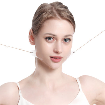 Invisible Facial Lifting Patches with Elastic Ropes