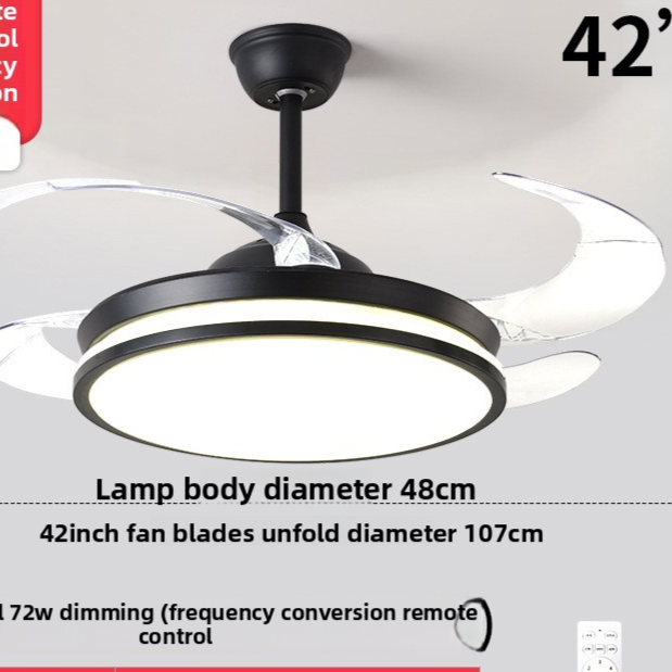 Invisible Fan Light