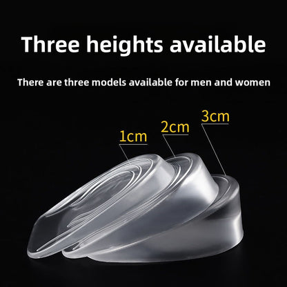 Invisible Height-Increasing Insoles