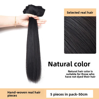 Invisible wig pieces without scars