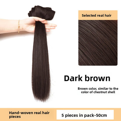 Invisible wig pieces without scars